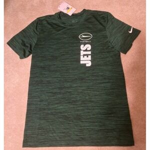 Nike New York Jets Velocity Arch Performance T-Shirt,‎ Small Green NEW